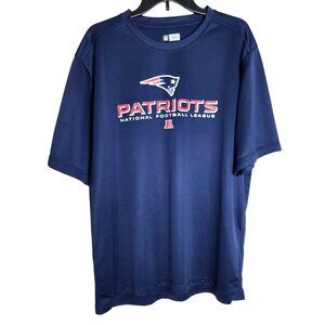 Team Apparel XL NFL New England Patriots Crew Neck Jersey – Short Sleeve Poly
